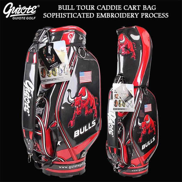 USA BULLS Golf Caddie Cart Bag