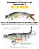 VTAVTA 3pcs & 5pcs Pike Fishing Lures