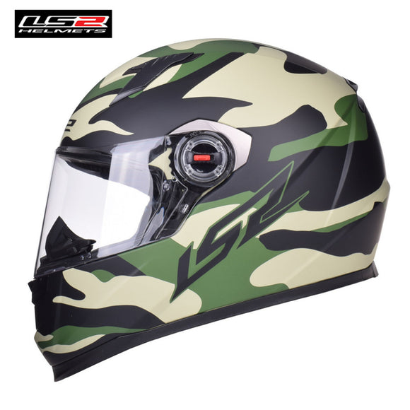 LS2 Motorcycle Helmet Camaflage