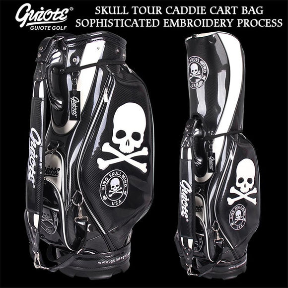 King Skull USA Golf Caddie Cart Bag